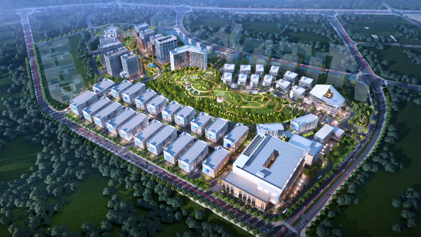 南安岁金未来科技城工业地产设计,工业地产